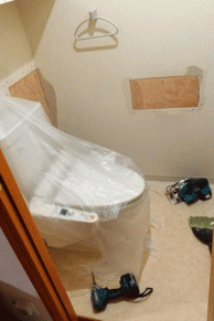 アクセントクロスで華やかなトイレ空間に変身 目黒区F様邸 アクセントクロスで華やかなトイレ空間に変身 目黒区F様邸